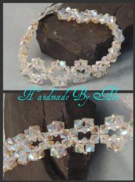 Crystal 2xAB Swarovski Bracelet